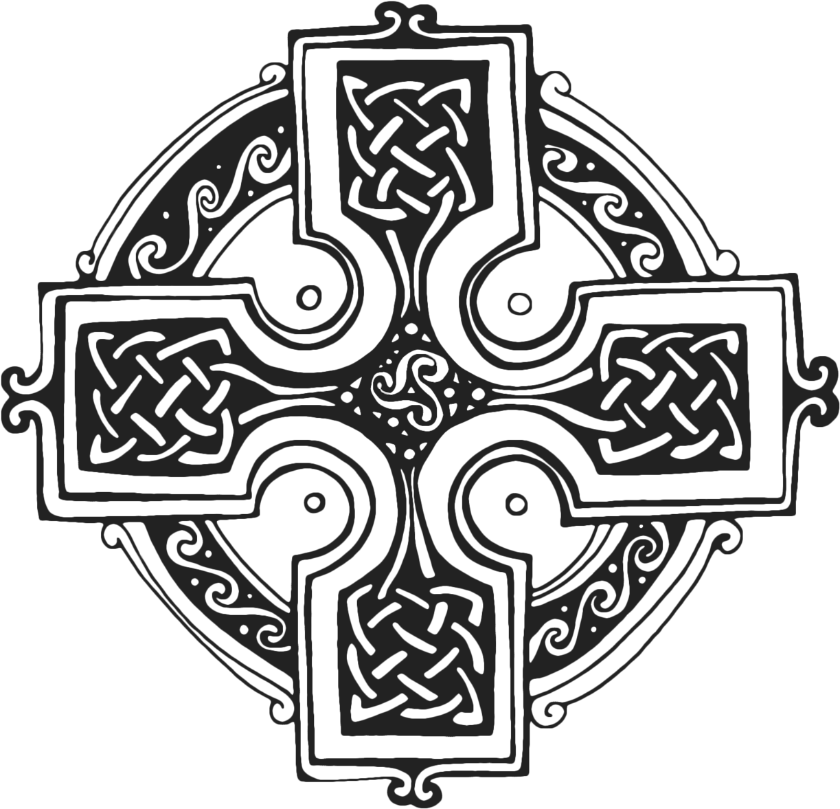 Christian Celts Symbol Knot - Celtic Cross (1600x1200), Png Download