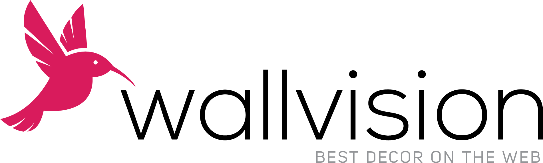 Wall Vision - Wall Decal (1901x583), Png Download