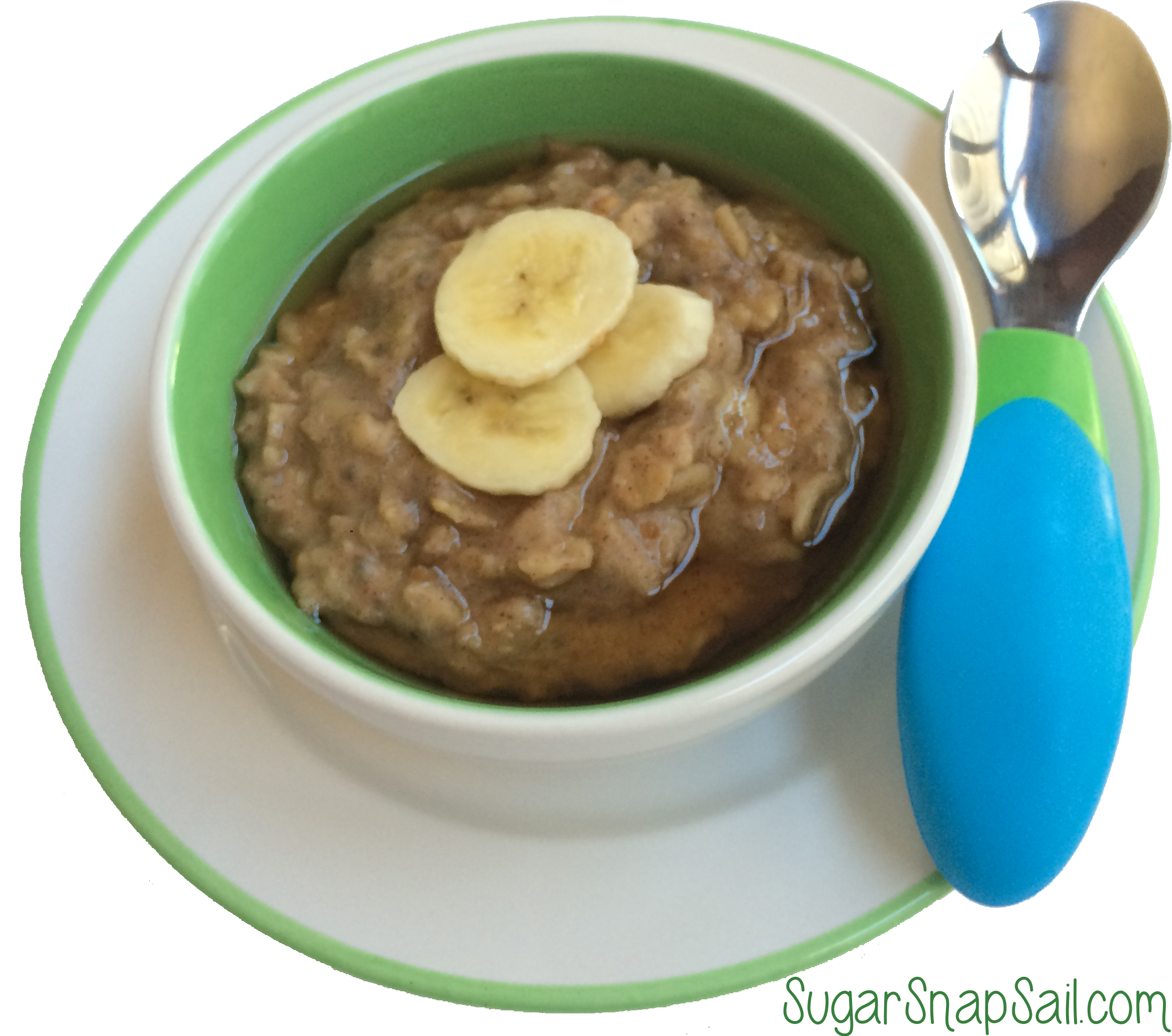Chunky Monkey Oatmeal - Blog (2333x2063), Png Download
