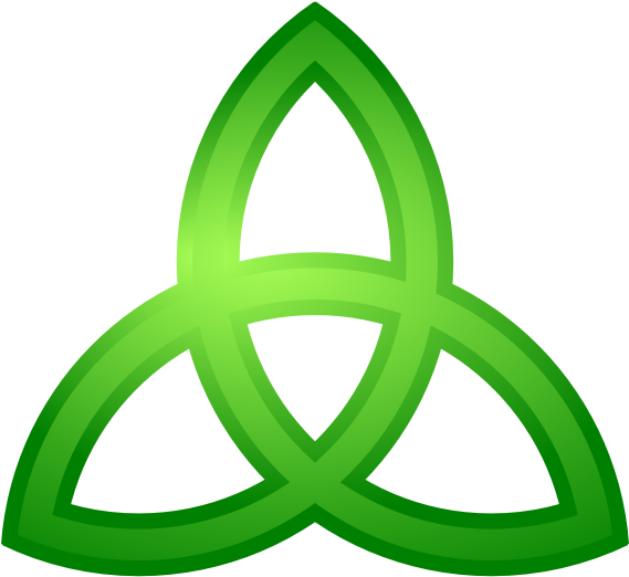 Celtic Clipart Charmed - Trinity Knot Clipart (600x527), Png Download