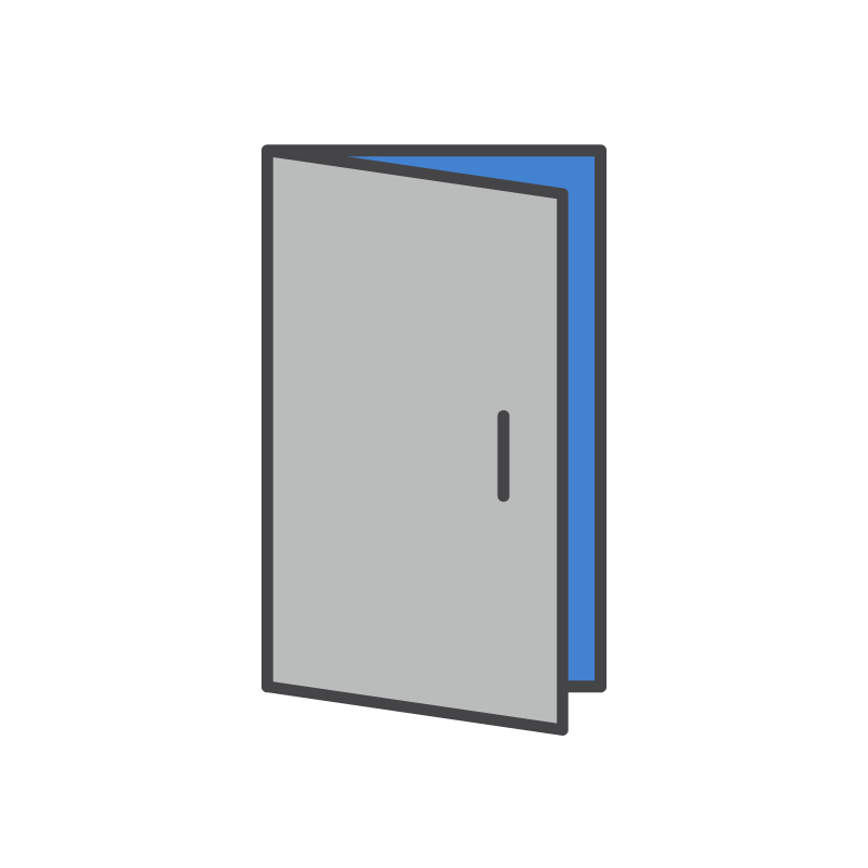 Icons Open Door - Door (800x800), Png Download