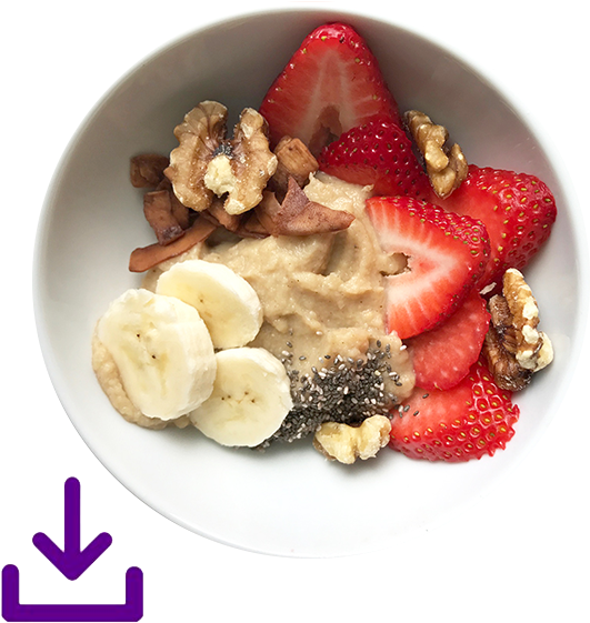 Paleo Oatmeal Recipe - Recipe (579x578), Png Download