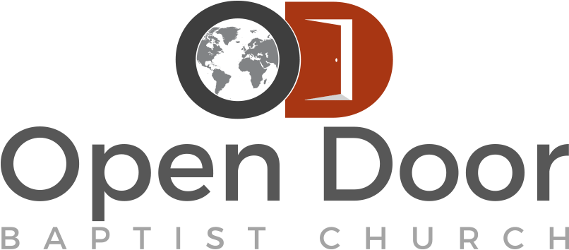 Open Door Baptist Church Logo (900x400), Png Download