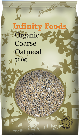 Organic Coarse Oatmeal - Wild Berry Flakes, Gluten-free, Organic 275g (infinity (383x600), Png Download