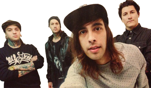 Pierce The Veil, Vic Fuentes, And Tony Perry Image - Pierce The Veil Transparent (500x291), Png Download