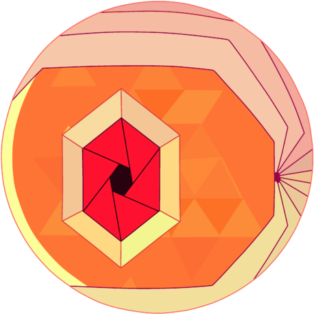Red Eye - Steven Universe Big Eye (478x480), Png Download