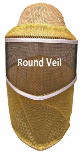 Round Bee Veil W/ String - Mann Lake Cl121 Stingless Binding Round Veil (500x500), Png Download