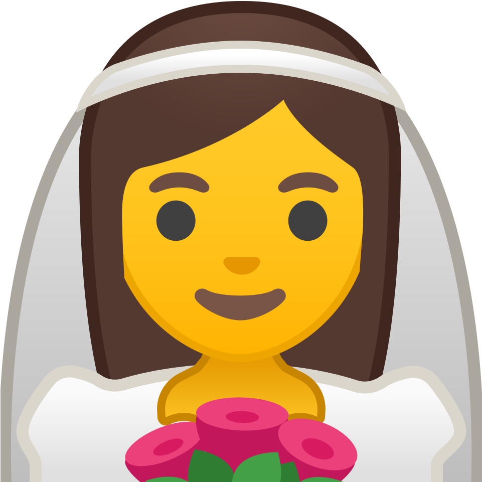 Download Svg Download Png - Emoji De Novia (1024x1024), Png Download