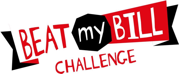 Beat My Bill Challenge (640x279), Png Download