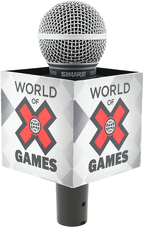 Artwork Specs - Microphone Logo X (999x1000), Png Download