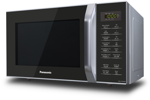 Panasonic Grill Microwave Oven (613x460), Png Download