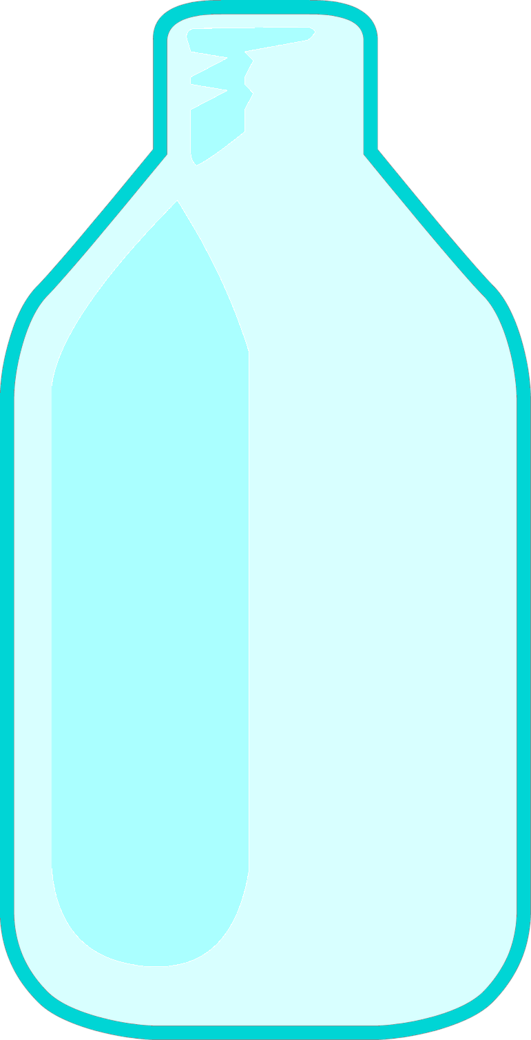 Snow Bottle Body - Bfb New Bottle Body (771x1509), Png Download