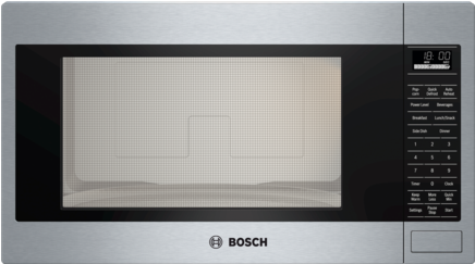 24" Built-in Microwave Oven, Hmb5051, Stainless Steel - Bosch 500 Series 2.1 Cu. Ft. Built-in Microwave – Hmb5051 (435x515), Png Download