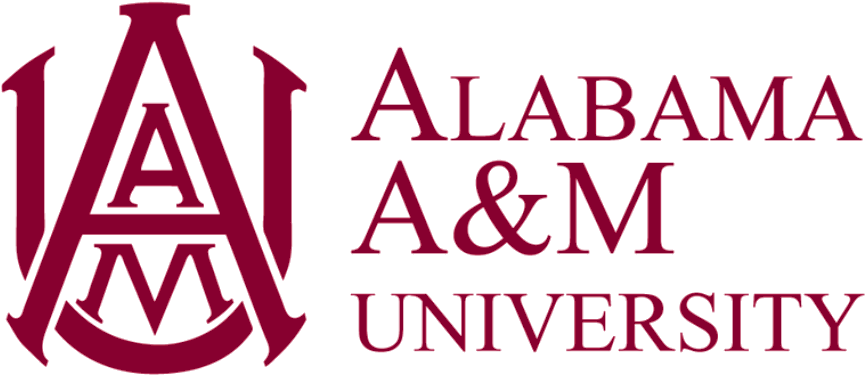 Alabama A&m University - Alabama Agricultural And Mechanical University Logo (873x381), Png Download