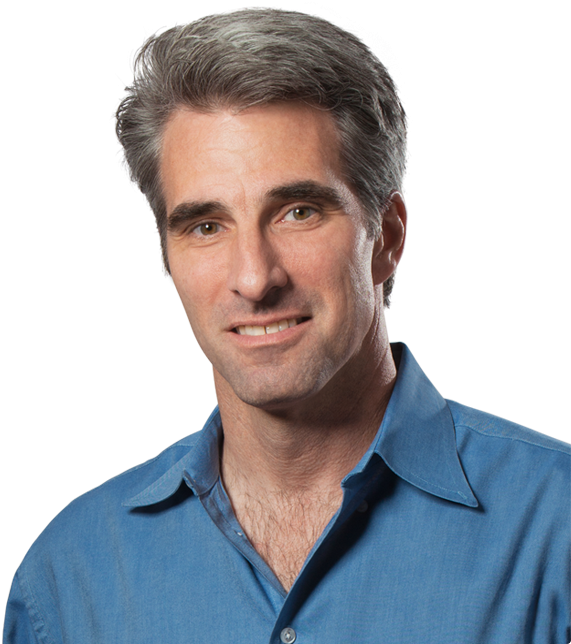 I've Met Craig Federighi - Craig Federighi (575x657), Png Download