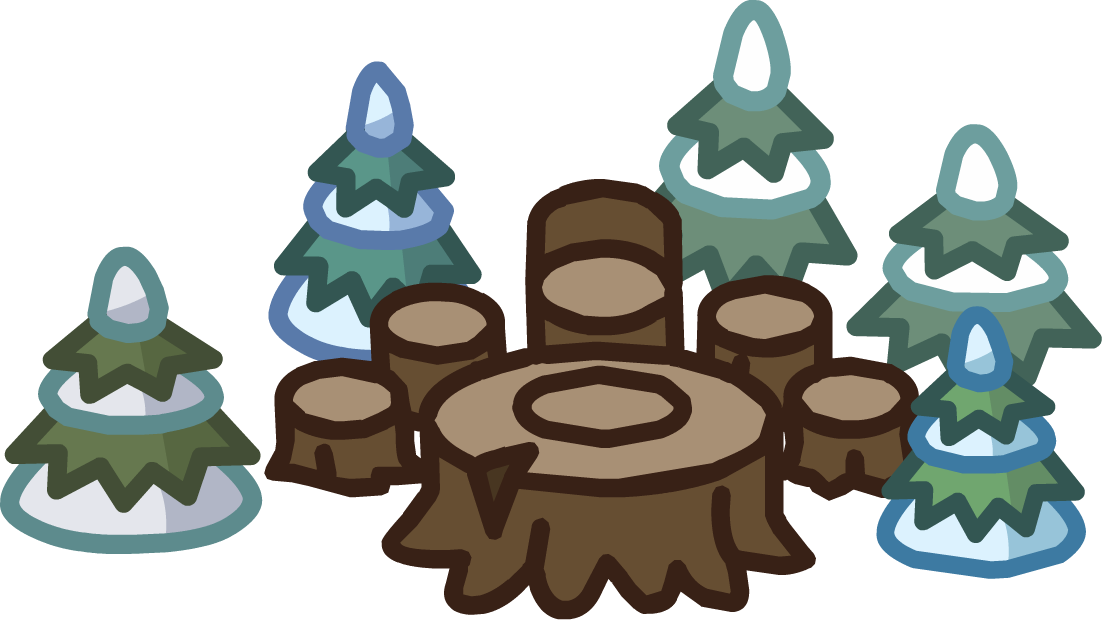 Puffle Wild Room On Map - Wiki (1102x620), Png Download