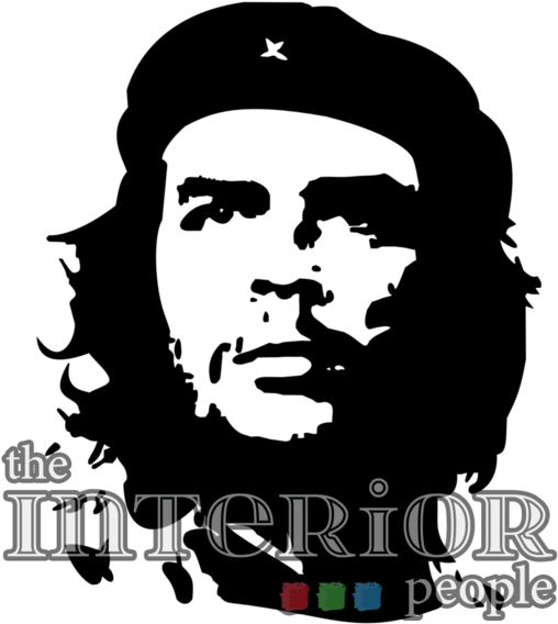 Cuban Revolution Wall Tattoo - Che Guevera (530x600), Png Download