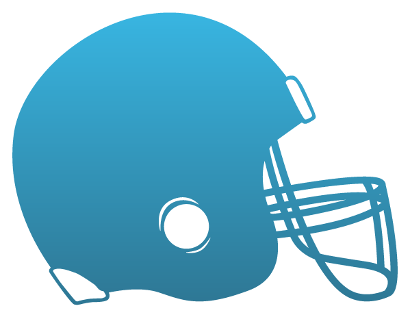 Dark Green Football Helmet (599x463), Png Download