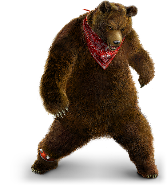 Click To Expand - Bear Tekken (543x602), Png Download