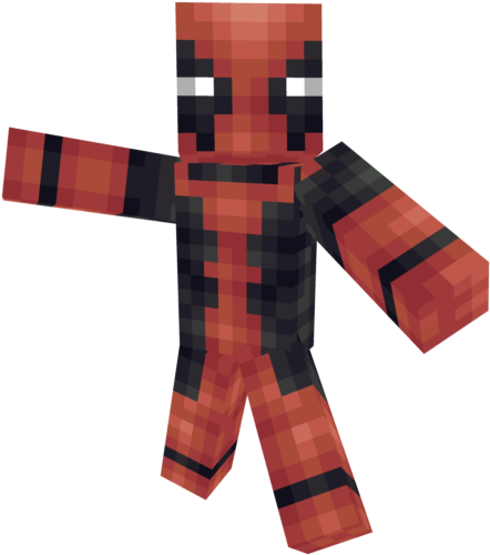 Zninpng - Marvel Personajes En Minecraft (640x640), Png Download