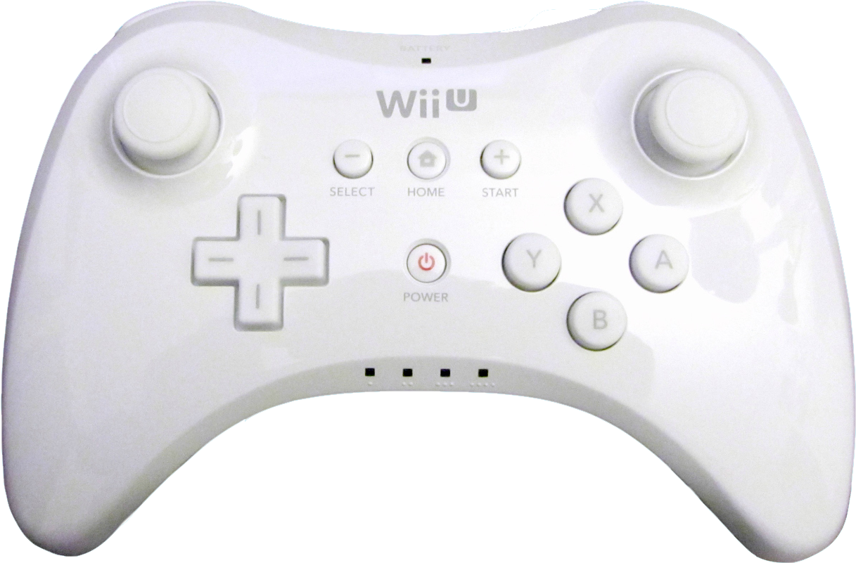 Wii U Controller Png - Wii U Pro Controller Png (1280x852), Png Download