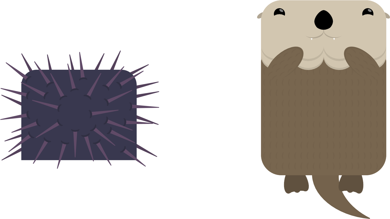 Animalsea Urchin - Illustration (2388x923), Png Download