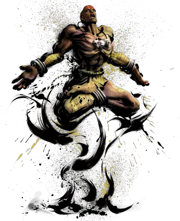 Street Fighter Fight Png - Street Fighter Iv Characters Png (613x751), Png Download