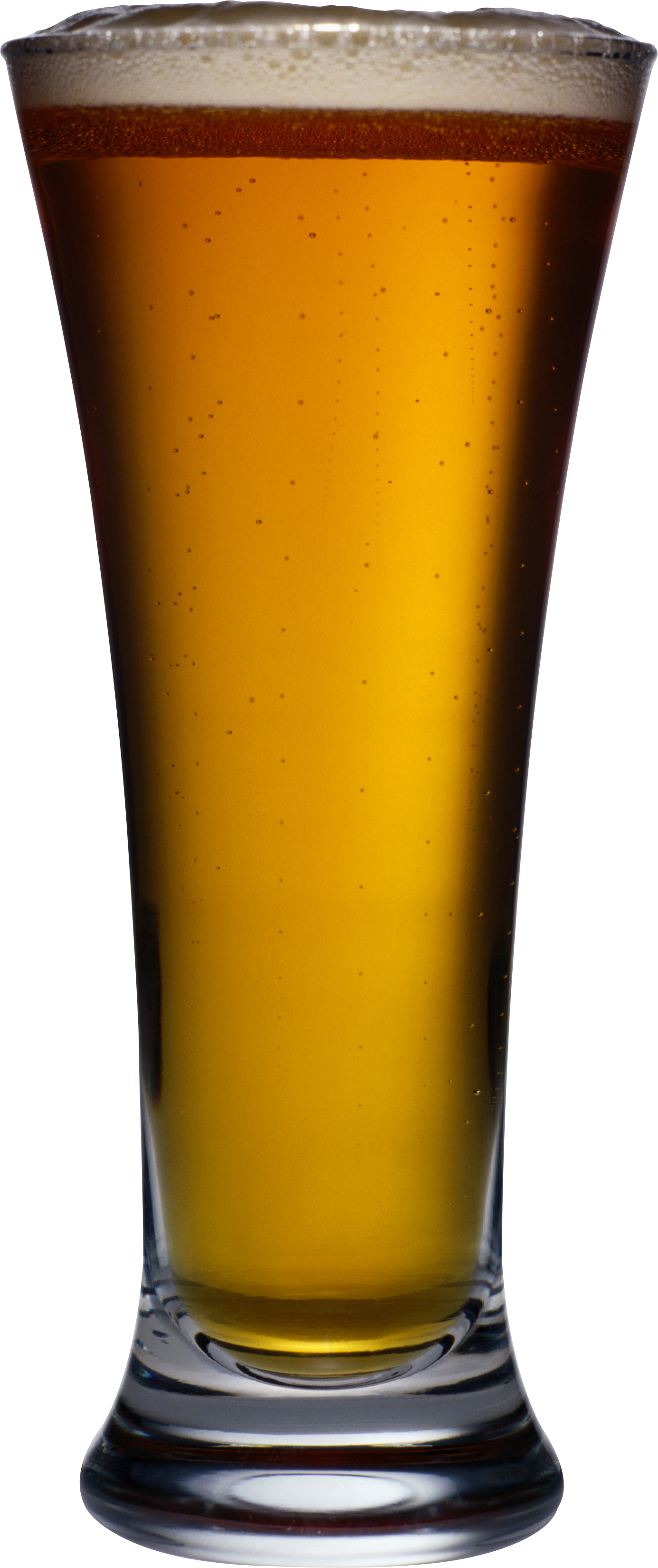 Goblet Beer Png Image - Beer In Glass Png (1386x3301), Png Download