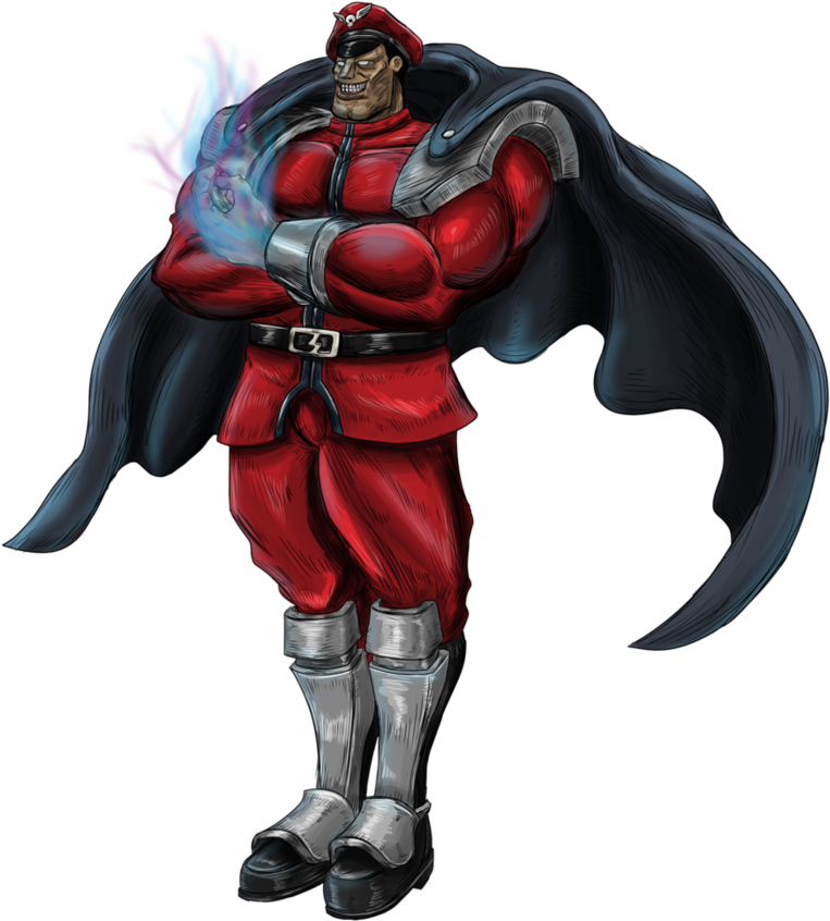 M Bison Street Fighter Alpha By Conquerorsaint-dbefn2r - Mister Bison Street Fighter (894x894), Png Download