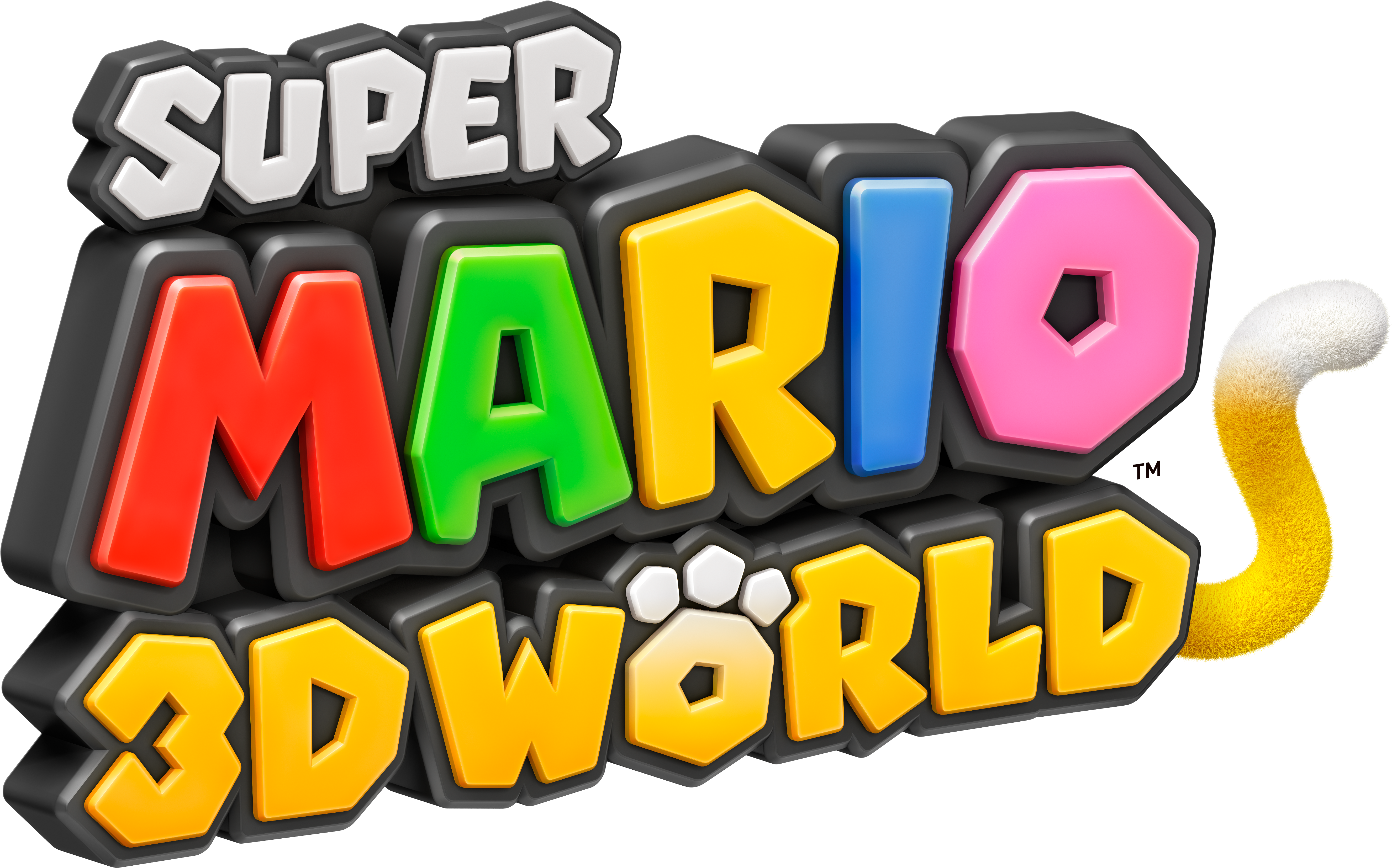 Super Mario 3d World - Super Mario 3d World Logo (3094x1930), Png Download