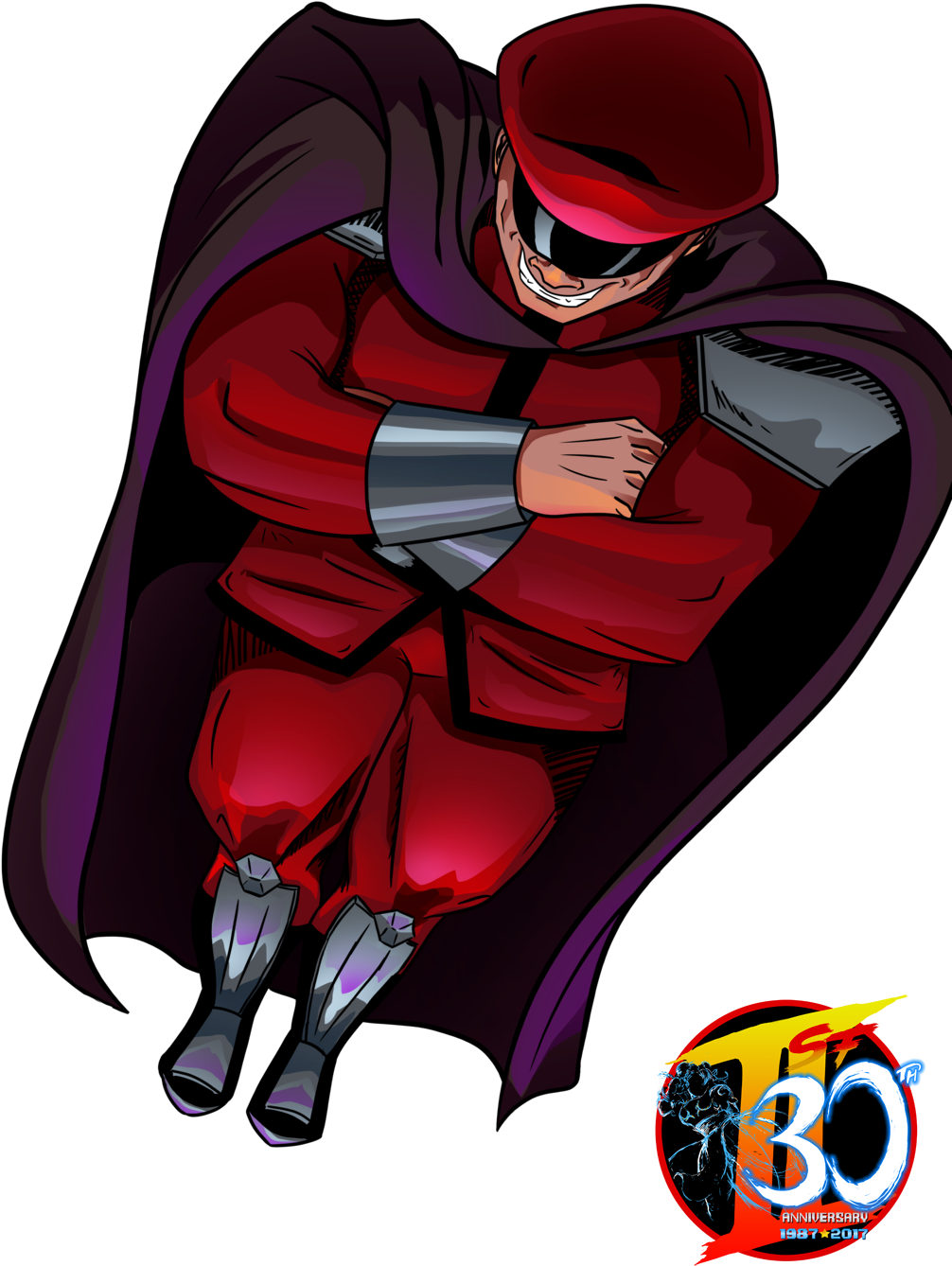 Our Street Fighter 30th Tribute - M Bison Deviantart (1005x1421), Png Download