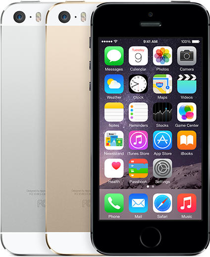 Iphone 5s - Iphone 5 S Front (600x600), Png Download