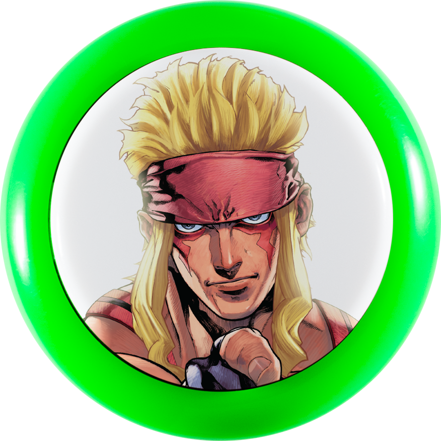 Street Fighter V X Sanwa Denshi Character Pushbutton - Street Fighter (876x876), Png Download
