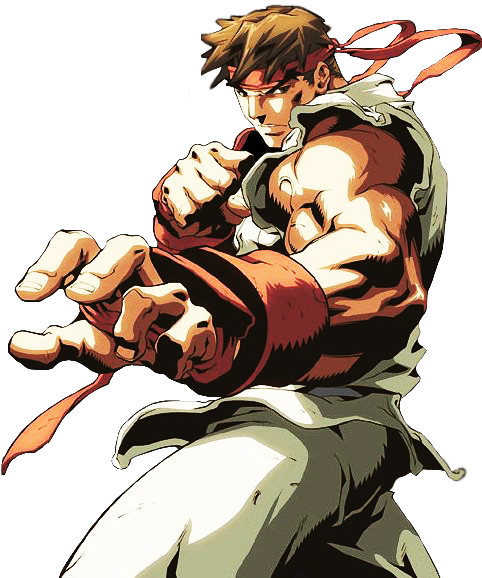 126 Renders - Street Fighter Ryu (482x578), Png Download