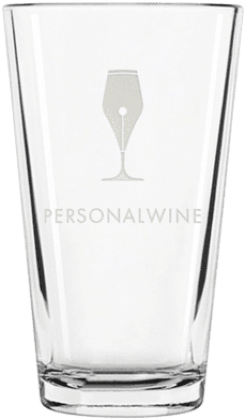 Pint Glass - Corkology Bike 3 Pint Glass, Clear (429x600), Png Download