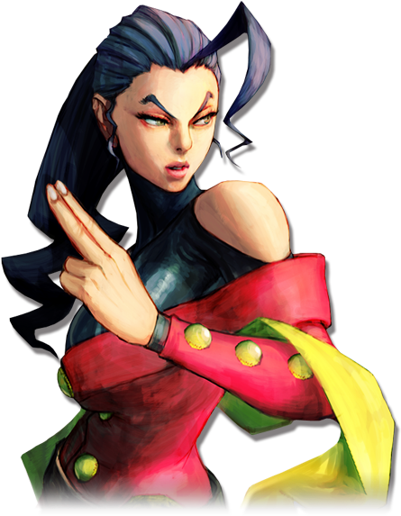 New Trailer And Second Set Of Characters For Street - Rose Street Fighter Character (500x600), Png Download