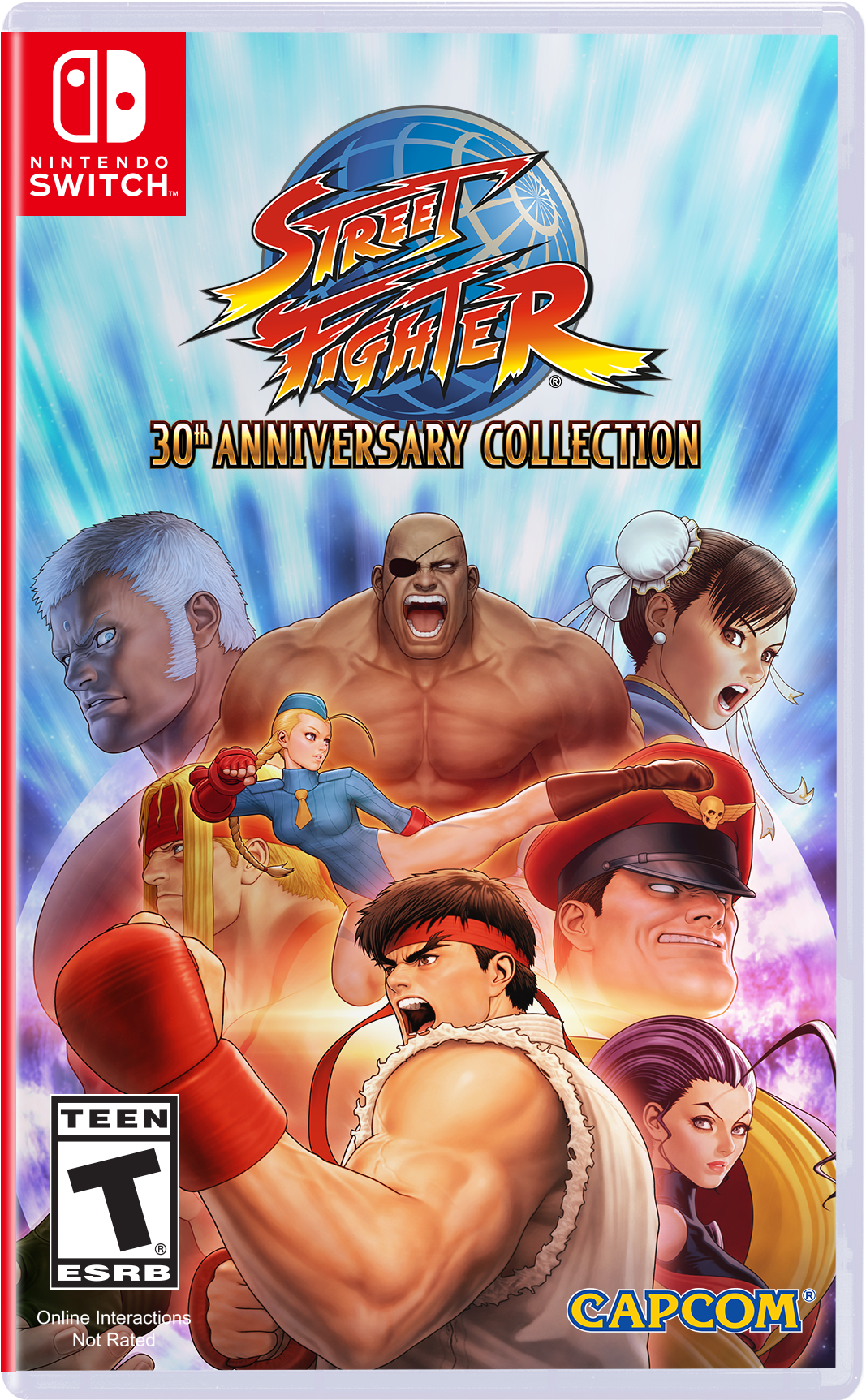 Capcom Street Fighter 30th Anniversary Collection - Street Fighter 30th Anniversary Collection Switch (1787x2000), Png Download