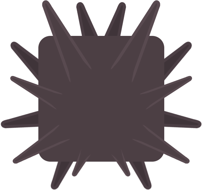 Sea Urchin - Sign (700x700), Png Download