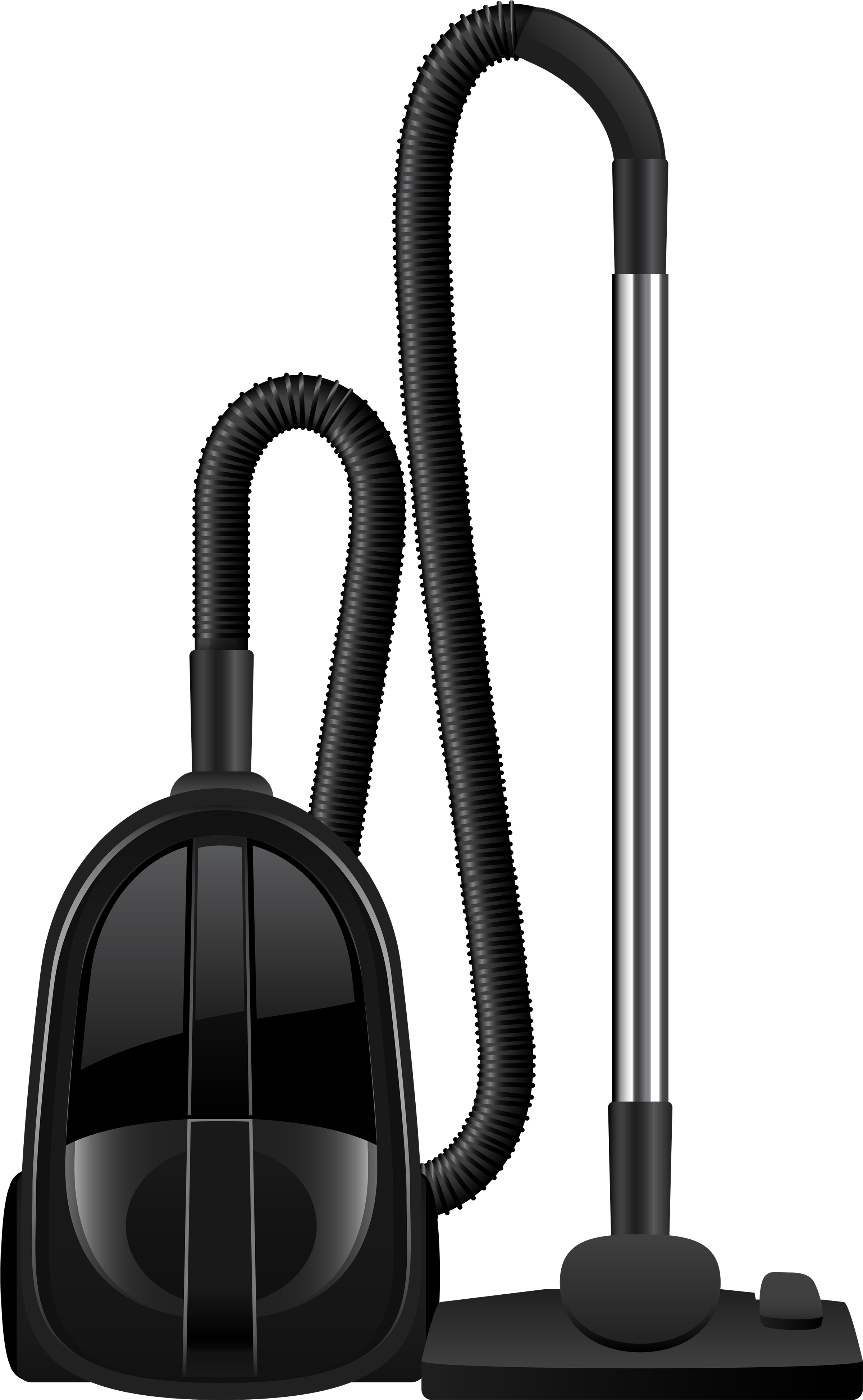 Black Vacuum Cleaner Png Clipart - Vacuum Cleaner Png (2463x4000), Png Download