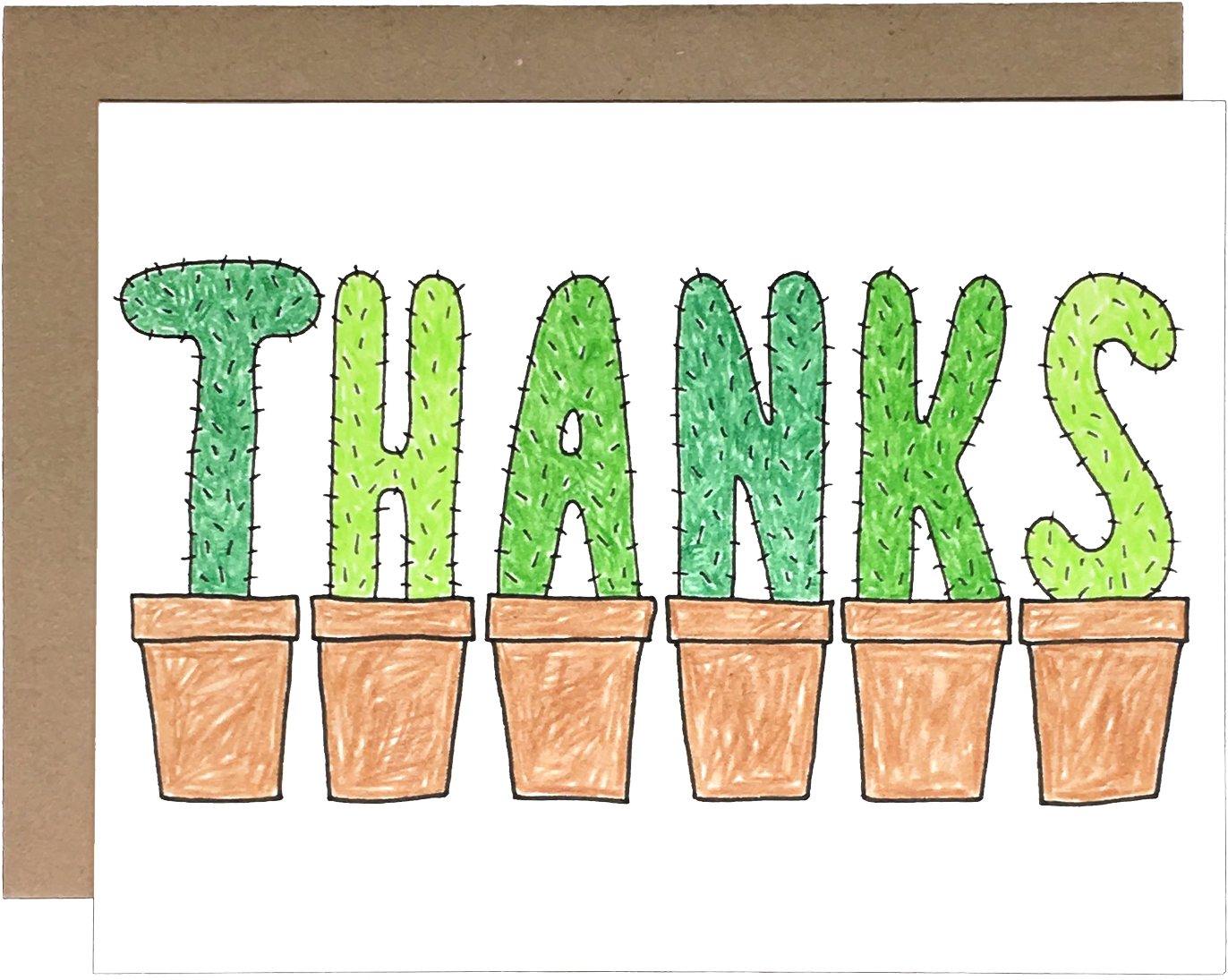 Cactus Thanks (1000x1000), Png Download