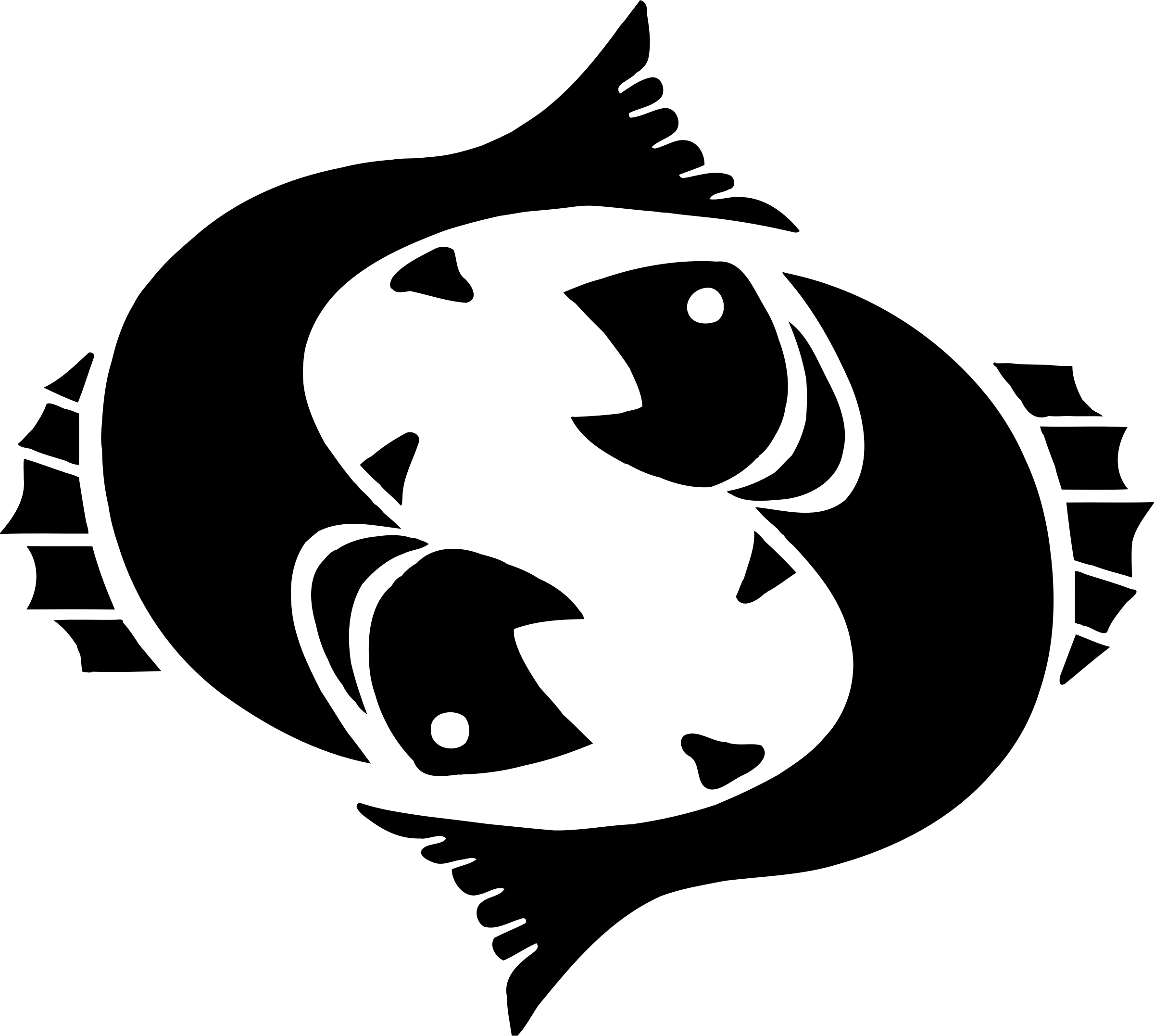 Pisces Png Picture Free Download - Pisces Png (1024x919), Png Download