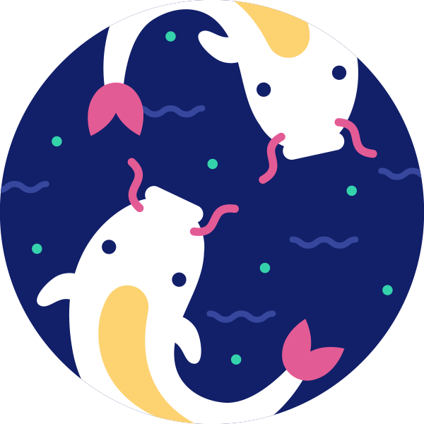 Pisces Facts - Pisces Zodiac Sign (600x600), Png Download