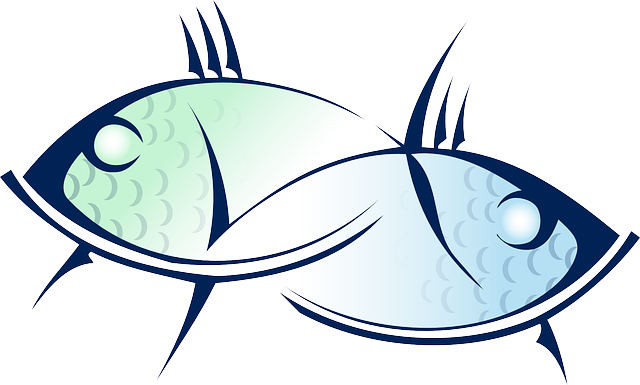 Pisces Png Picture - Peces Del Signo Piscis (640x385), Png Download