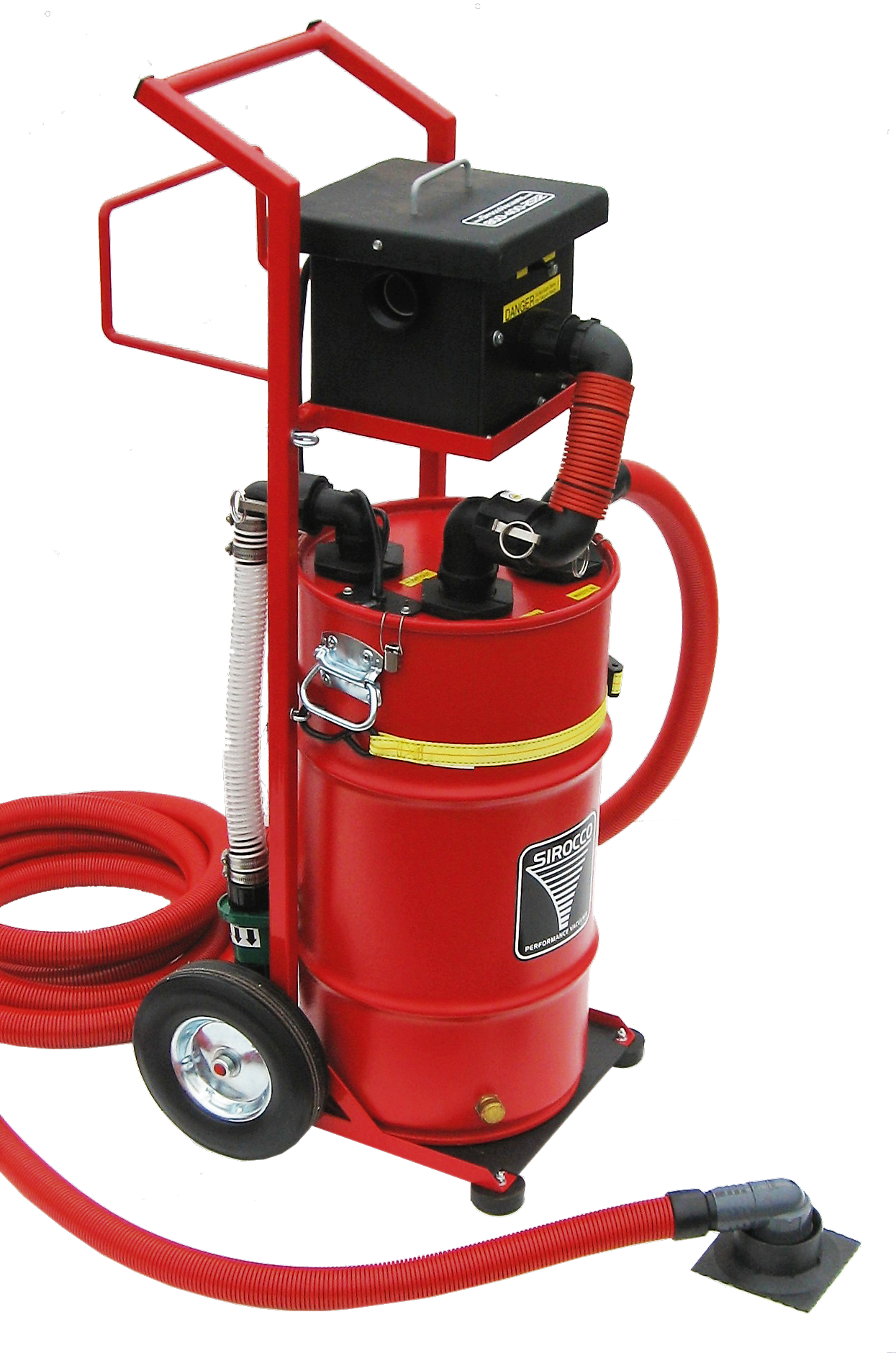 Pev1/15 Portable Electric Vacuum System - Vacuum 200cfm 110v Kit W/frame,hose,more (1245x1880), Png Download