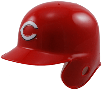 Cincinnati Reds Helmet - Cincinnati Reds Mlb Mini Baseball Batting Helmet (400x400), Png Download