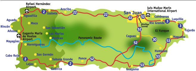 Tourist Map Of Puerto Rico Download Click On Map For Full Size View - Puerto Rico Map Tourist Png  Image With No Background - Pngkey.com