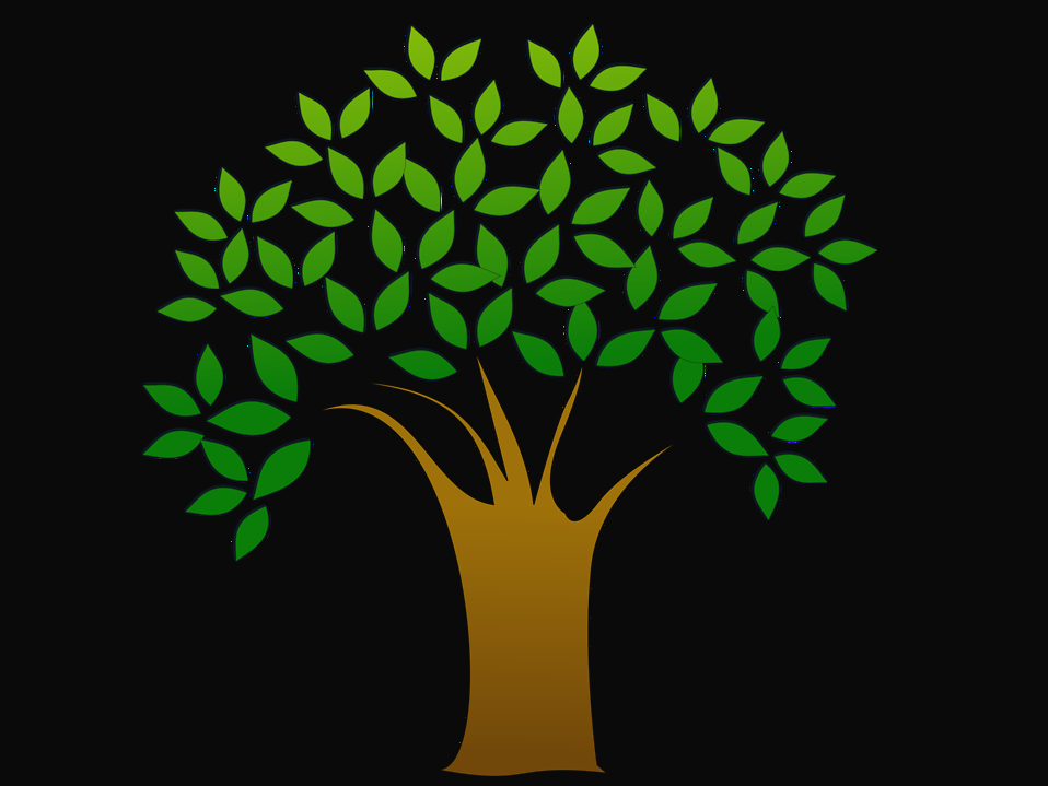 Tree Clipart Fall Tree Clipart Transparent Background - Tree Of Life Necklace,tree Of Life Pendant,tree Of (958x719), Png Download