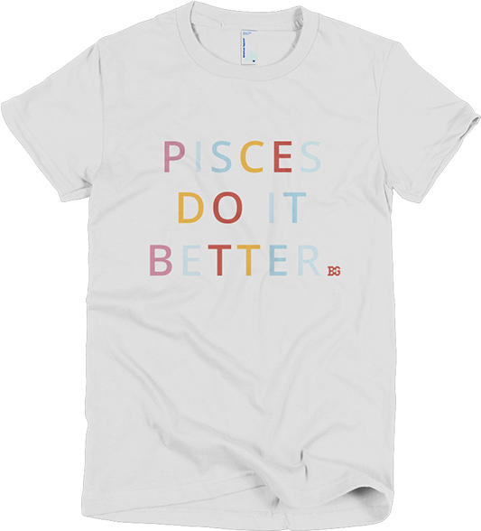 Pisces Do It Better - Bodys Personalizados Para Bebes (600x900), Png Download
