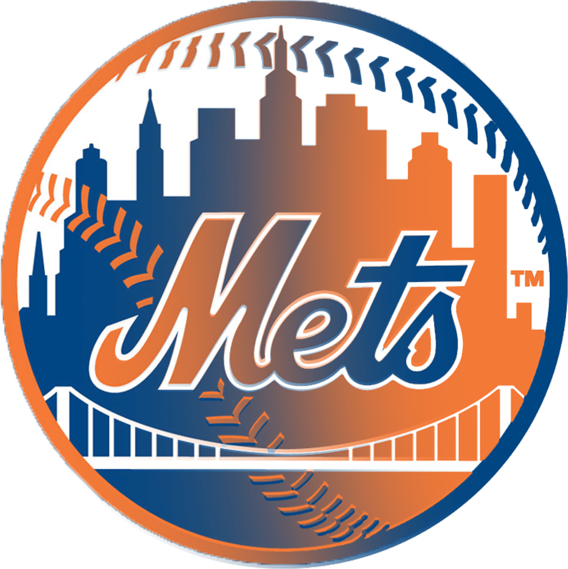 Picking The Most Popular Met Players Of All Time Is - New York Mets (3300x2550), Png Download