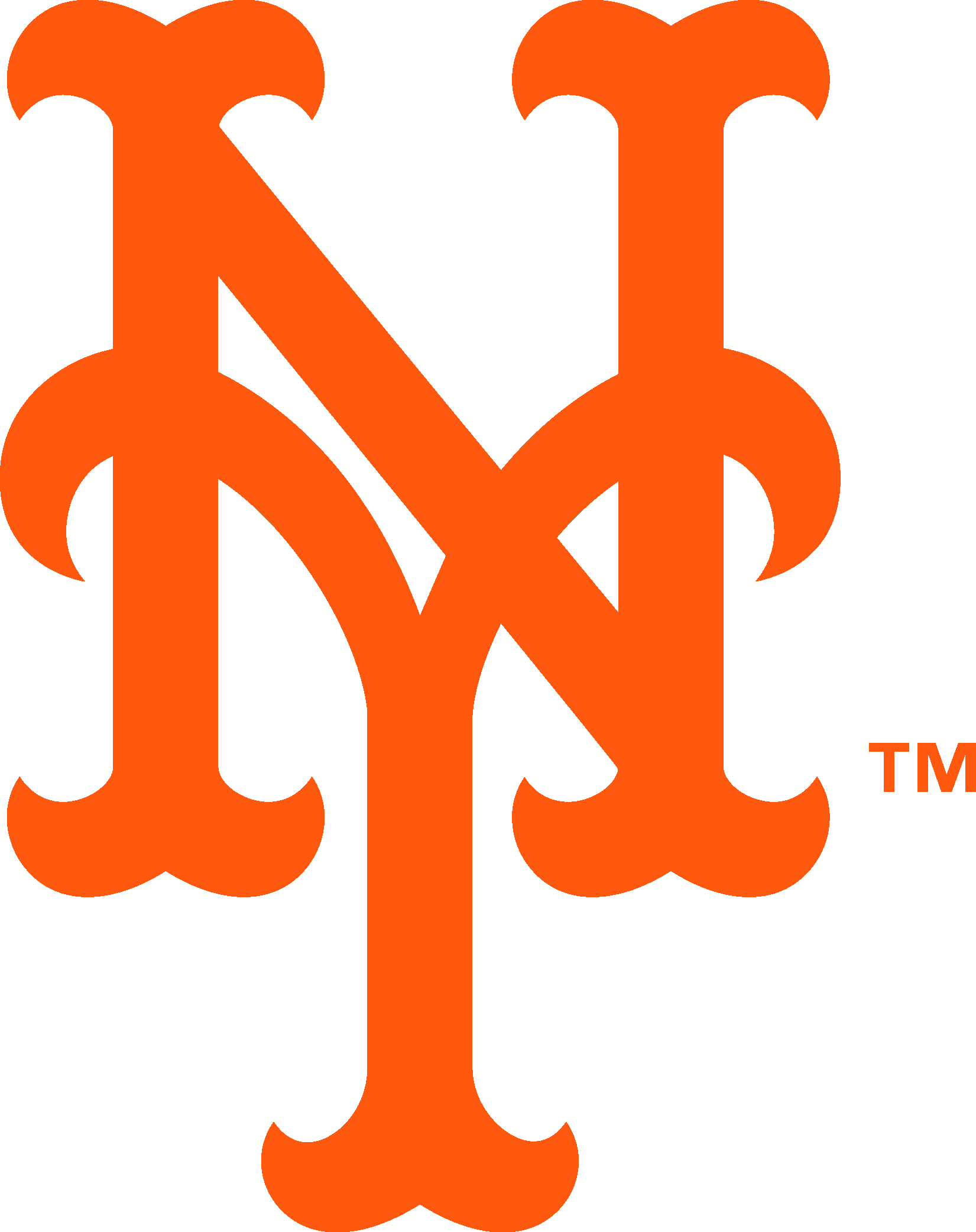 New York Mets Logo (1651x2083), Png Download